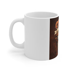 Coffee Mug - "Coffee Because Adulting Is Hard" 11oz Ceramic