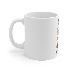 Funny 'What (Oh, What?)' Owl Mug — Send Coffee & Burn Cream Gift Mug