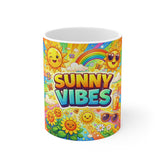 Sunny Vibes 11oz White Mug