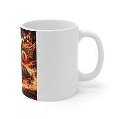 King of the Road Car Mug — Vintage Muscle Car Coffee Cup