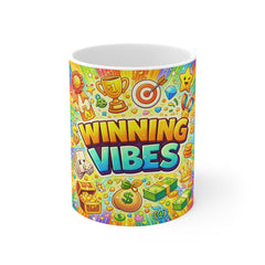 Winning vibes 11oz White Mug