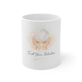 Trust Your Intuition Mug — Crystal Ball Spiritual Coffee Cup