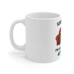 Funny Frog Mug – "Sorry, I Can’t... I’m Very Busy Today. Do Not Disturb" Coffee Cup