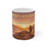 Personalized Journey Mug — "The comeback is always stronger than the setback" Inspirational Coffee Cup