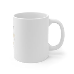 Soft Life 11oz Ceramic Mug — Calm & Unbothered Elegant Tea Cup Gift