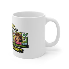 Coffee Comic Mug — "Every Morning..." Funny Coffee Lover Gift