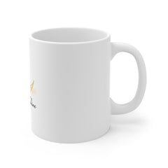 Dream & Shine Ceramic Mug — Floral Moon Coffee Cup