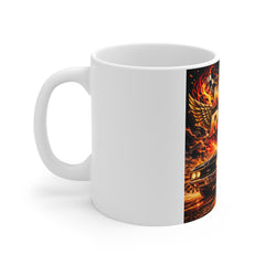 King of the Road Car Mug — Vintage Muscle Car Coffee Cup