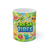 Jokin Vibes 11oz White Mug
