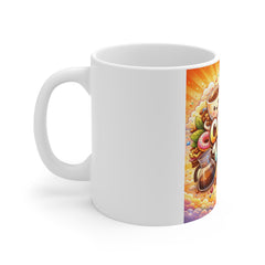 Coffee Vibes Mug — Cute Kawaii Coffee & Pastries 11oz Ceramic Mug