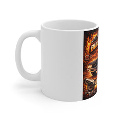 Built for Speed American Muscle Mug — 11oz Car Lover Coffee Cup