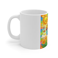 Sunny Vibes 11oz White Mug