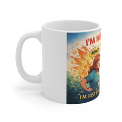 I'm Not Arguing Mug — Funny Couple Coffee Mug ("I'm Just Explaining Why I'm Right")