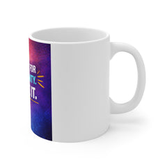 Motivational Coffee Mug - "Don't Wait for Opportunity. Create It." Inspirational 11oz Ceramic Mug