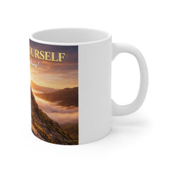 Believe In Yourself 11oz Inspirational Mug — "You Can Do Anything" Motivational Coffee Cup