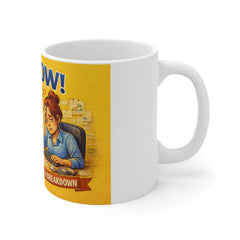 Not Now! 11oz Coffee Mug – Humorous "Too Busy Having a Breakdown" Office Gift