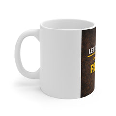 Inspirational Coffee Mug - "Let Your Dreams Become Your Reality" Motivational Ceramic Mug