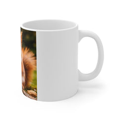 Funny Squirrel 11oz White Mug