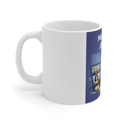 Muted But Judging Mug — Funny Work-From-Home Coffee Cup for Remote Workers