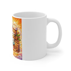 Coffee Vibes Mug — Cute Kawaii Coffee & Pastries 11oz Ceramic Mug