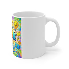 Work 11oz White Mug