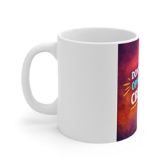 Motivational Coffee Mug - "Don't Wait for Opportunity. Create It." Inspirational 11oz Ceramic Mug
