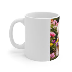 Cute Funny Puppy 11oz White Mug