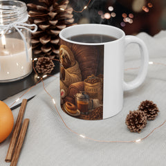 Cozy Sloth Coffee Mug — Relaxing Morning Tea Cup Gift