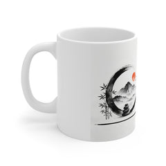 Inspirational Progress Mug — Focus on Progress, Trust the Journey Ceramic Coffee Cup