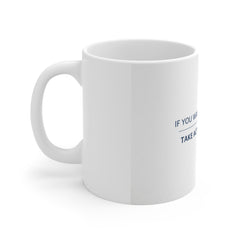 Motivational Coffee Mug — "If You Want To Be Successful, Take Action Consistently"