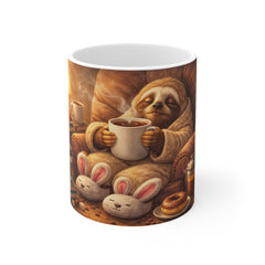 Cozy Sloth Coffee Mug — Relaxing Morning Tea Cup Gift