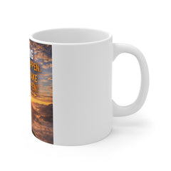 Motivational Mug - "Stop Waiting for Things to Happen, Go Out & Make Them Happen" Inspirational Coffee Cup