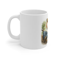 Funny 'Squirrel Stole My Snacks' Coffee Mug — Humorous Relaxing Lazy Day Gift