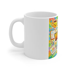 Work 11oz White Mug