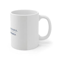 Motivational Coffee Mug — "If You Want To Be Successful, Take Action Consistently"