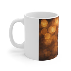 Inspirational "Focus on the Good" Coffee Mug — Positive Morning Motivation Gift