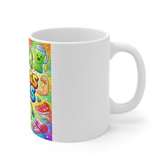 Fitness Vibes 11oz White Mug