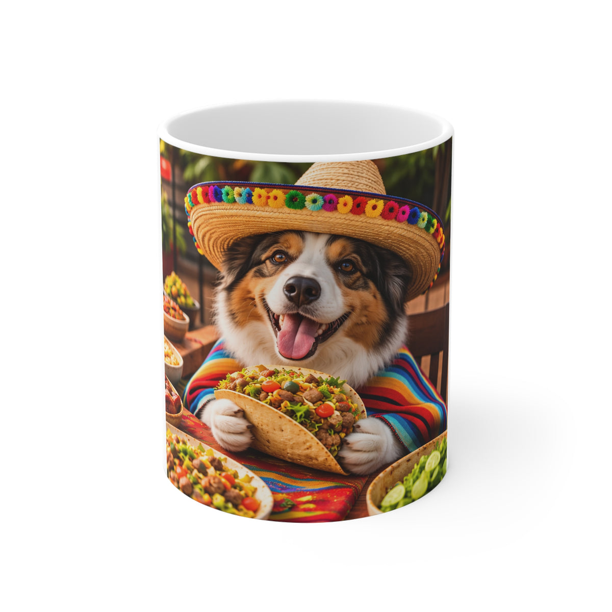 Mexican dog 11oz White Mug