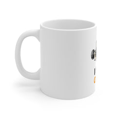 Funny Coffee Mug — "I Lift... Coffee." Cute Workout Coffee Cup Gift