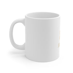 Main Character Mug — Feminine Line Art Coffee Cup