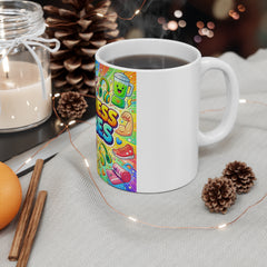 Fitness Vibes 11oz White Mug