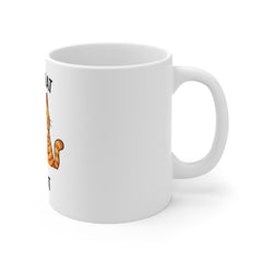 I Do What I Want Cat Mug - Funny Coffee Mug with Sassy Orange Cat Design