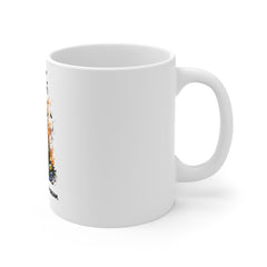 Funny 'What (Oh, What?)' Owl Mug — Send Coffee & Burn Cream Gift Mug