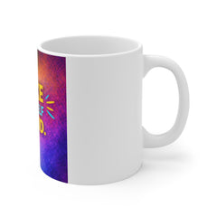 Make Yourself Proud Mug — Inspirational Colorful 11oz Coffee Cup