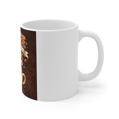 Coffee Mug - "Coffee Because Adulting Is Hard" 11oz Ceramic